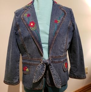 Women's Denim Blazer